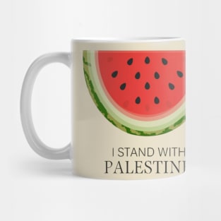 I stand with palestine Mug